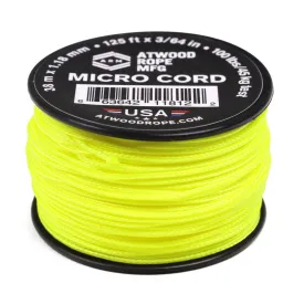 1.18mm Micro Cord - Neon Yellow