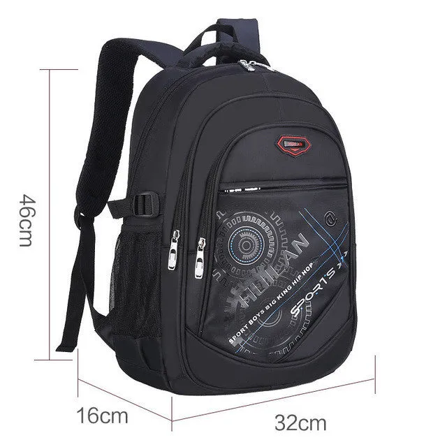 2017 hot new children school bags for teenagers boys girls orthopedic school backpack waterproof satchel kids book bag mochila