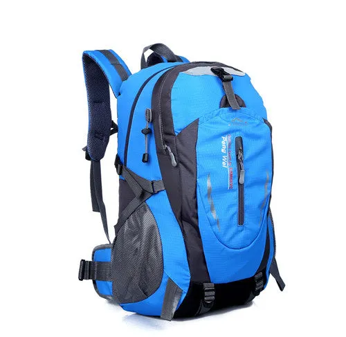 2017 New Waterproof Nylon  Backpack Bag Rucksack Mountaineering Bag Men's Travel Bags Backpack 7 color