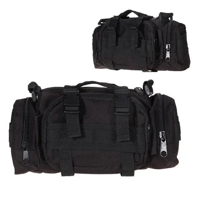 3L Tactical Bag Sport Bags 600D Waterproof Oxford Military Waist Pack Molle Outdoor Pouch Bag Durable Backpack forCamping Hiking