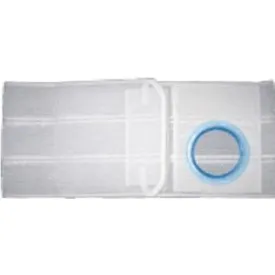 6" Right, White, Cool Comfort, Flat Panel Belt, Prolapse Flap, Large, 2-7/8" x 3-3/8" Opening Placed 1" From Bottom