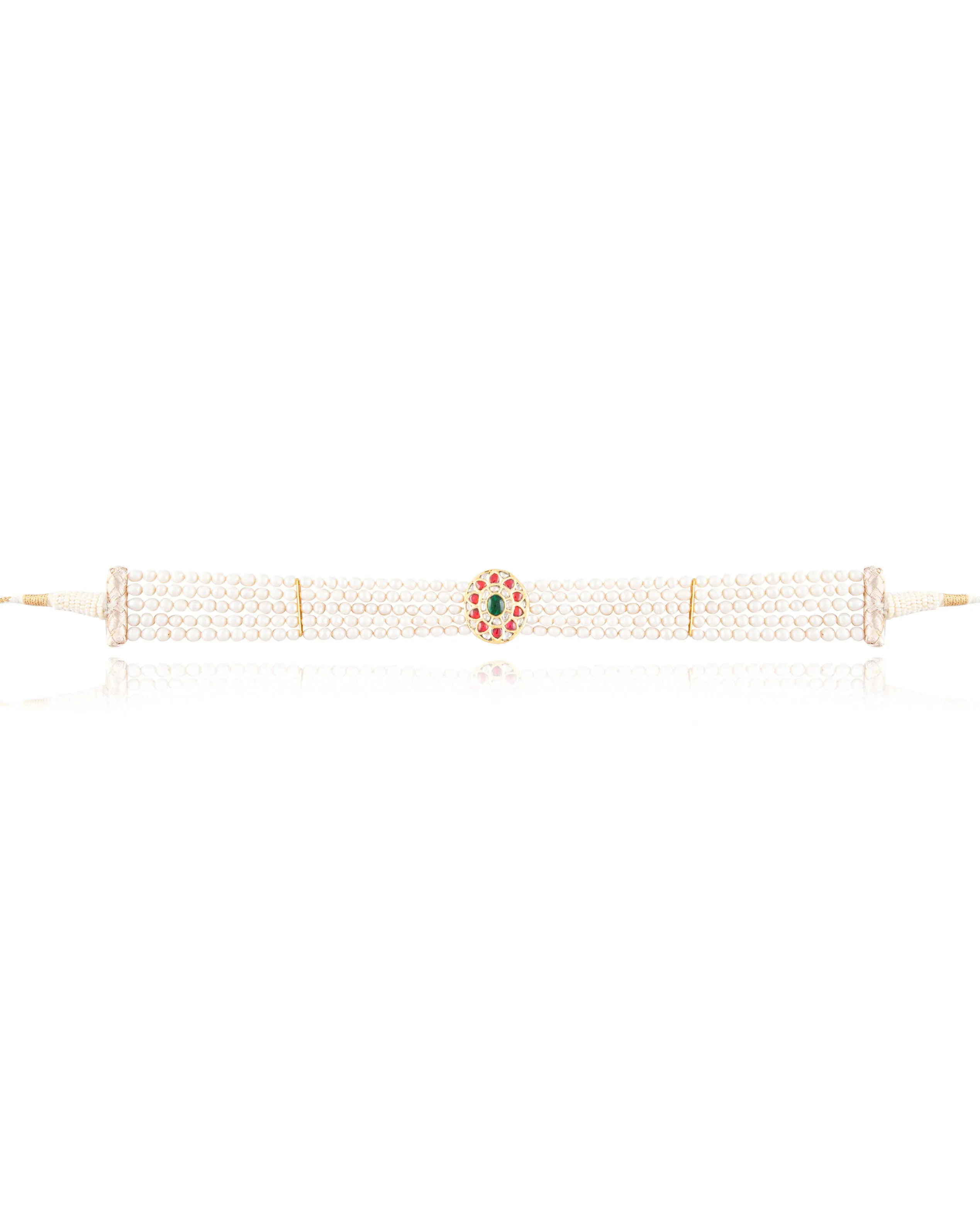 Aman Polki Bead Choker