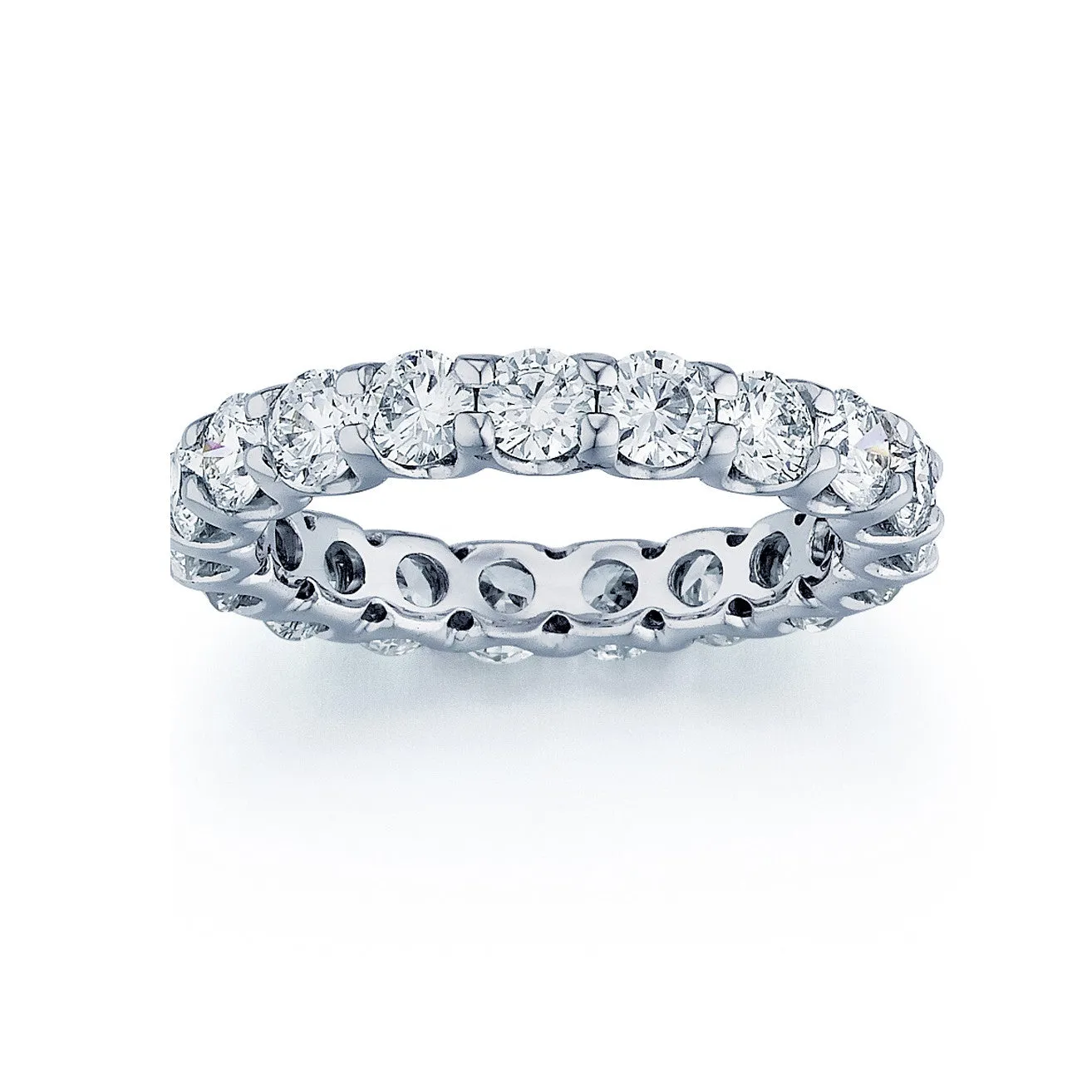 Barmakian Shared Prong Diamond Eternity Band