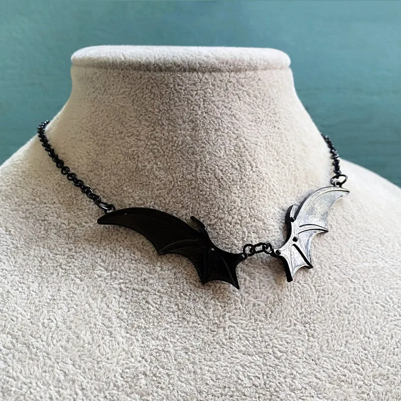 Bat Pendant Necklace