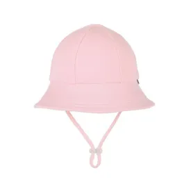 Bedhead Baby Bucket Hat with Strap - Blush Pink