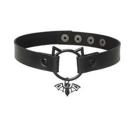 Black Cat Bat Choker