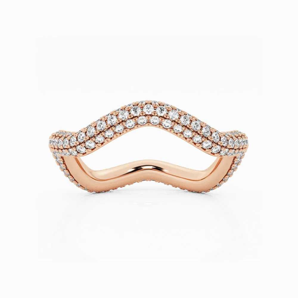 Bombë wavy ring