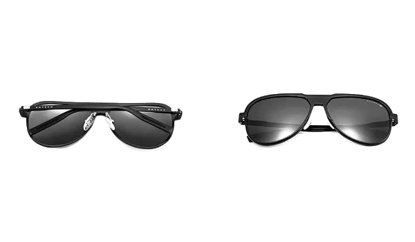 Classy Men Black Polarized Luxury Aviators