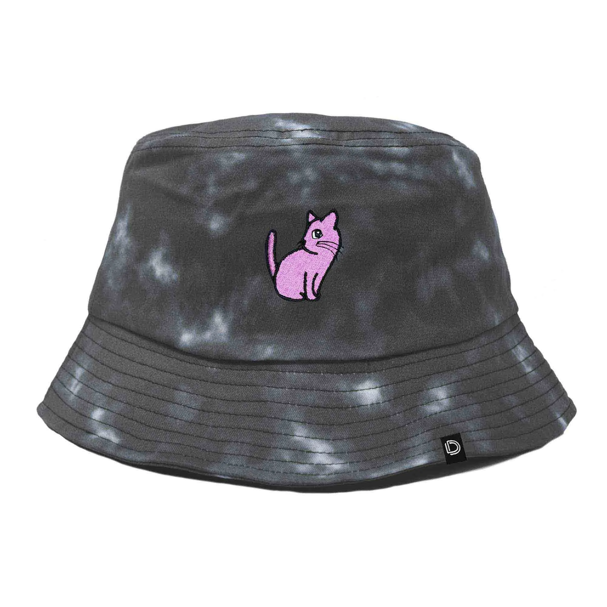 Dalix Lilac Cat Bucket Hat