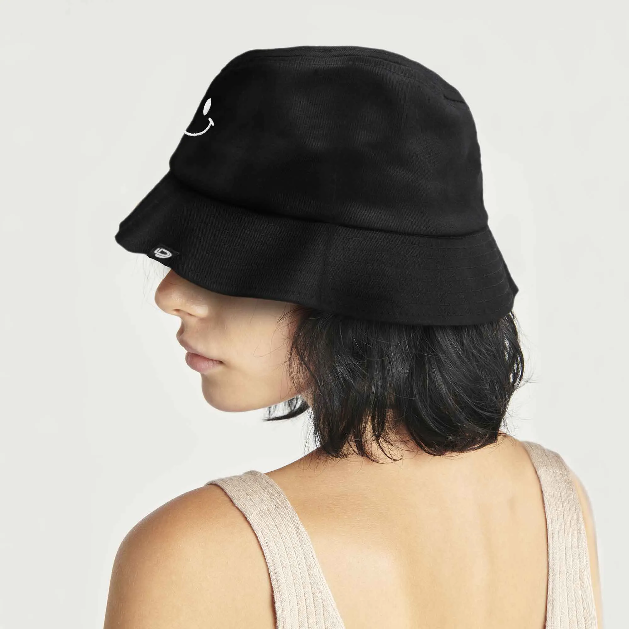 Dalix Smile Face Bucket Hat