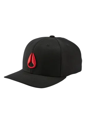 Deep Down Snapback - Black / Red