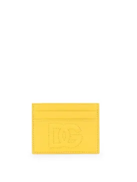 Dolce & Gabbana calfskin DG Logo card holder