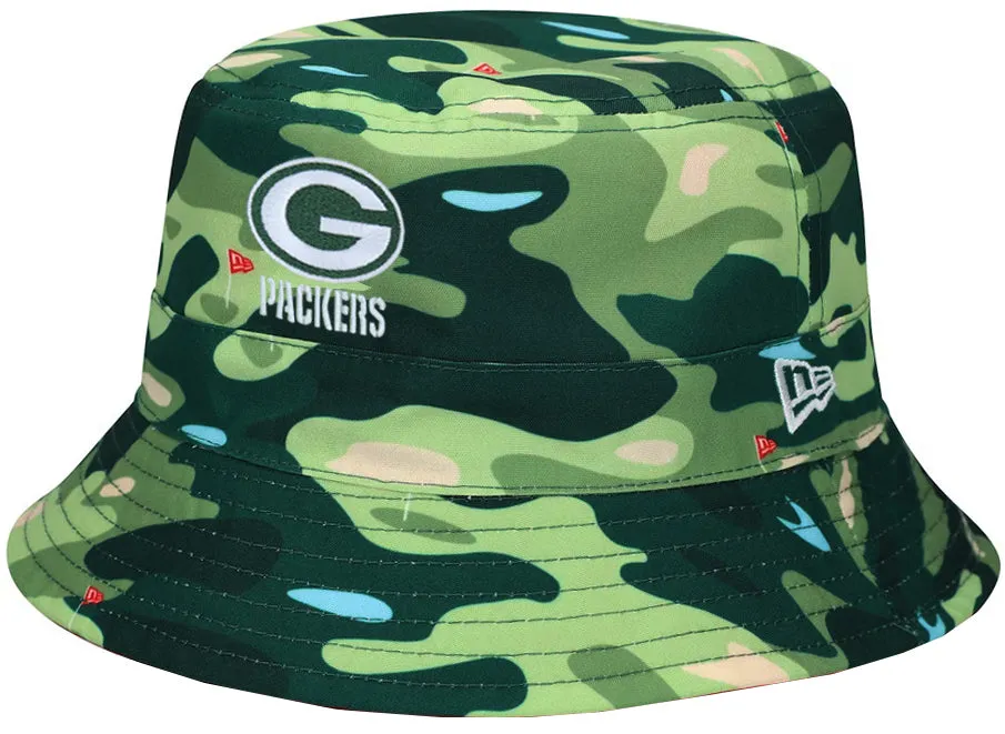 Green Bay Packers Reverse Bucket Hat, Green