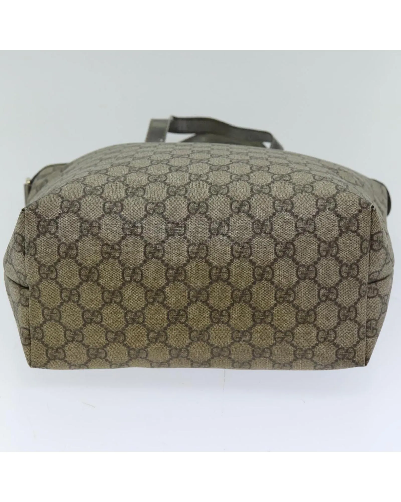 Gucci GG Supreme Canvas Tote Bag BeigeBrown