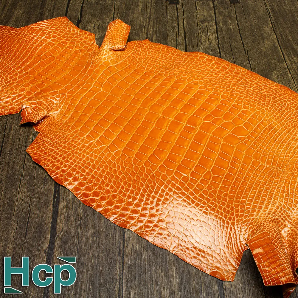 HCP GLAZED ALLIGATOR - JAUNE 1A02