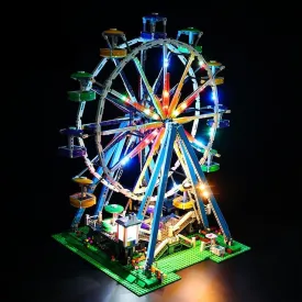 MOC  Compatible  LED Lighting Set DIY toys Creator 10247 Ferris Wheel (Not Included Building Blocks)