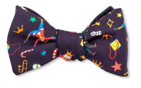 Navy Tumbling Toys Liberty London Bow Tie - B5182