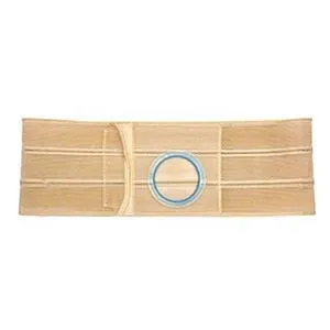 Original Flat Panel Beige Support Belt 2-7/8" x 3-3/8" Center Opening 5" Wide 28" - 31" Waist Small