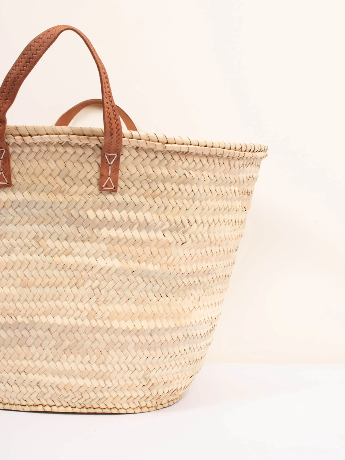 Parisienne Basket Bag, Tan