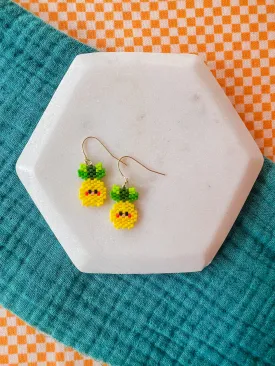 Pineapple Cutie | Beaded Earrings