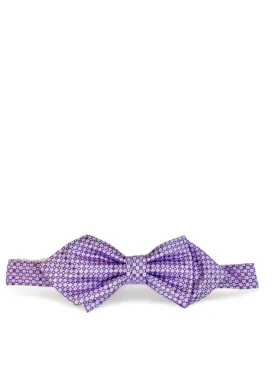 Purple Silk Bow Tie by Paul Malone