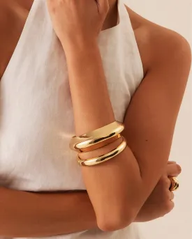 RAELLE BANGLE PACK - GOLD