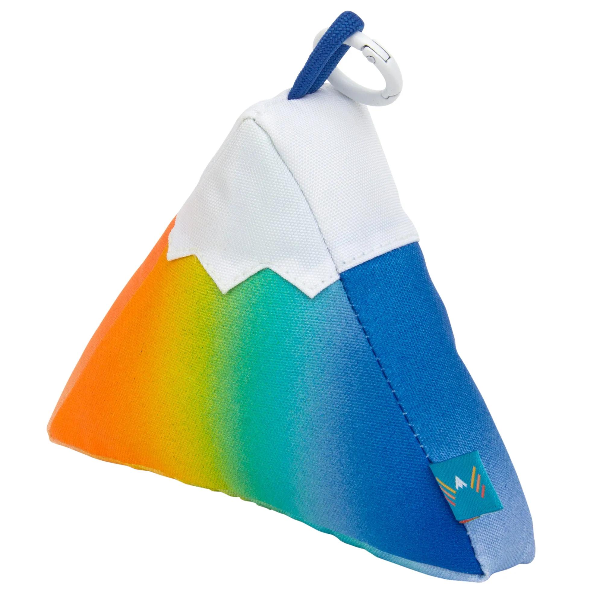 Rainbow Airbrush Mountain Keychain