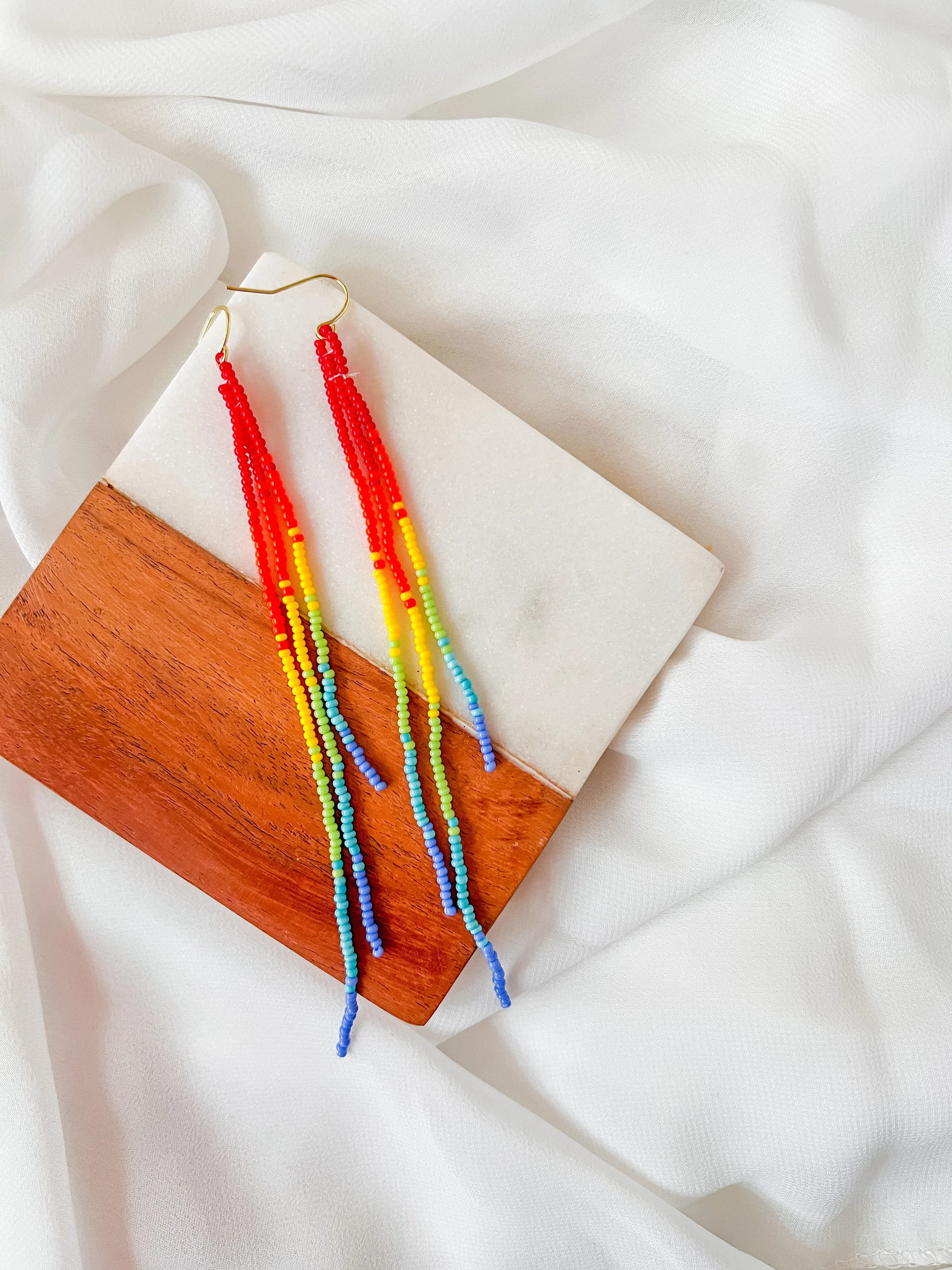 Ray | Beaded Earrings