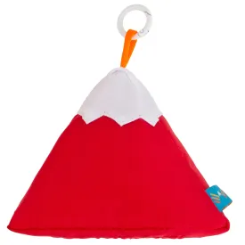 Red Plush Mountain Keychain