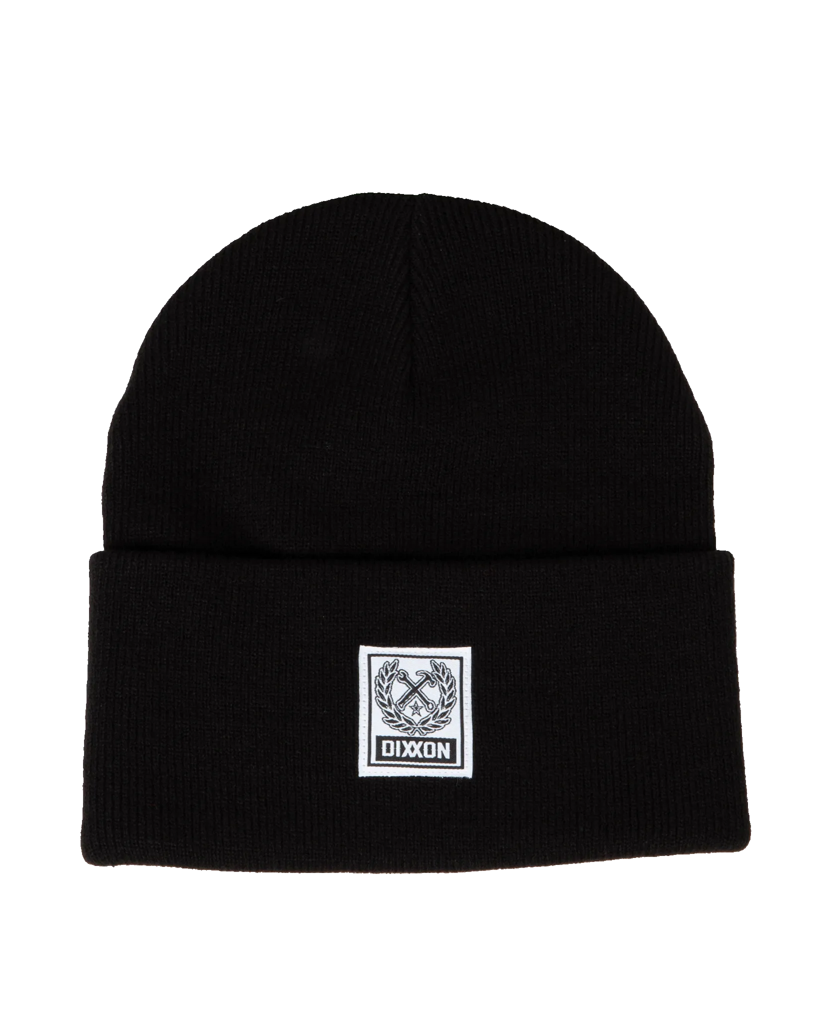 Ribbed Beanie - Black