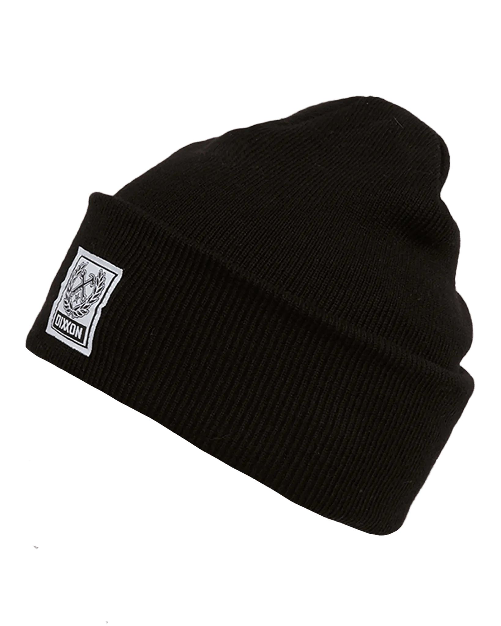 Ribbed Beanie - Black