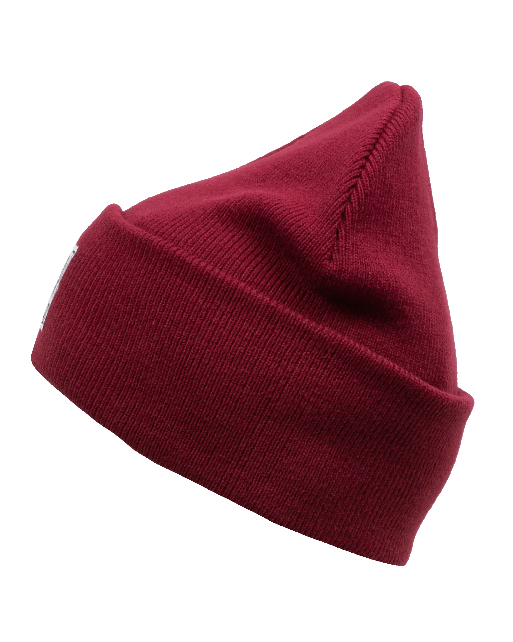 Ribbed Beanie - Maroon