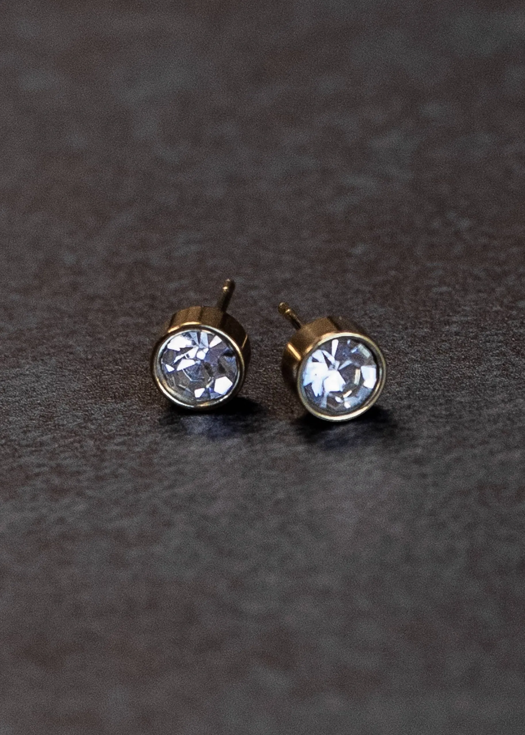 Small Rhinestone Stud Earring