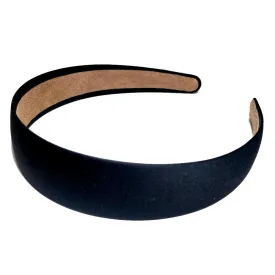 Suede Lined 1 inch Wide Satin Headbands