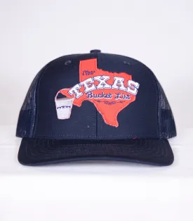 The Texas Bucket List Official Cap - Navy/Navy