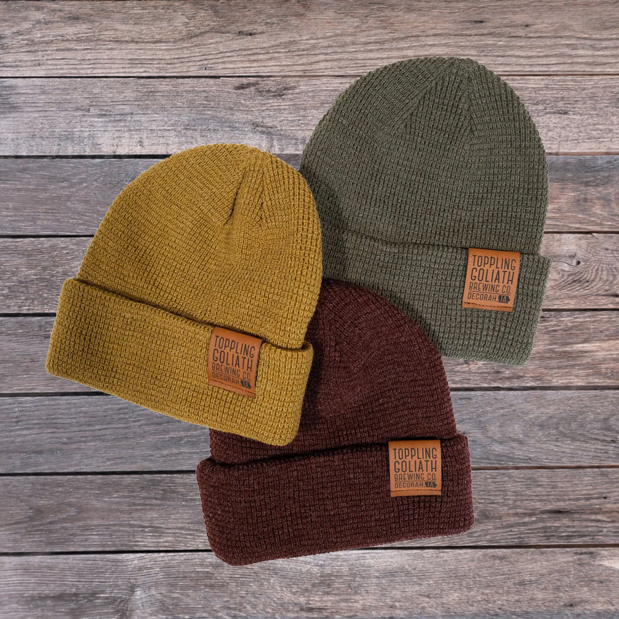 Waffle Knit Beanies