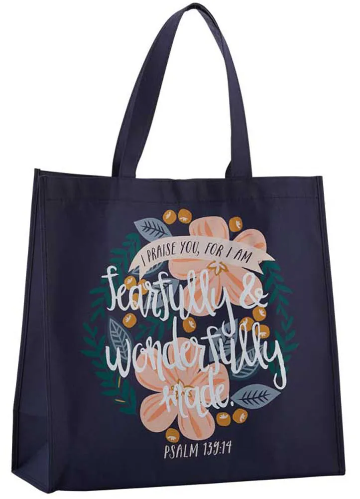 Wonderfully Made Tote Bag by Faithworks